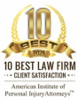 10 BEST Personal Injury Attorneys