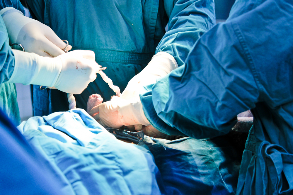 Emergency C-section birth injury